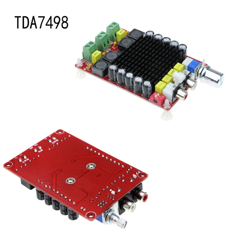 TDA7498 2*100 Вт Цифровой усилитель мощности канальная плата класс D Двойное аудио