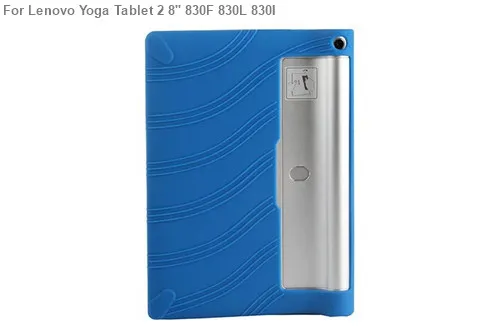 Yoga Tab2 830F Силиконовый чехол для lenovo Yoga Tablet 3 8,0 ''850F 850 M 850L резиновый чехол для lenovo Yoga Tab 2 830F 830L 830I Funda Case - Цвет: Yoga Tab2 830F