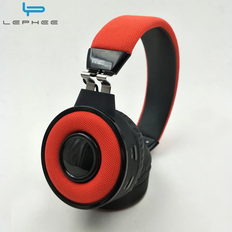 Lephee Беспроводной наушники bluetooth bt018 MP3 микрофон гарнитуры Поддержка TF карты + MIC AUX