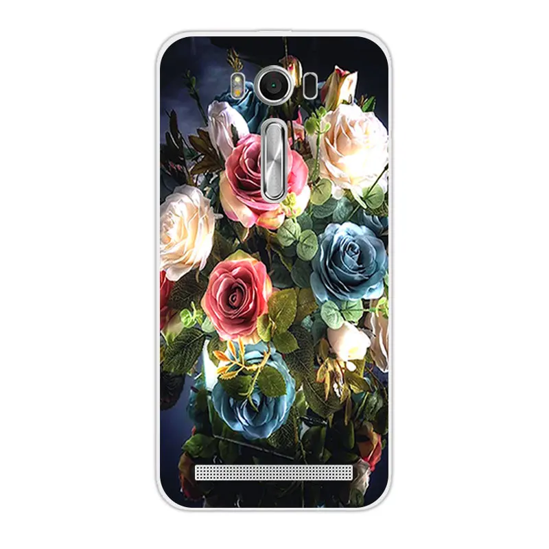 05 Чехол для задней панели Asus ZenFone 2 Laser ZE500KL, Мягкий Силиконовый ТПУ для телефона, чехлы 5 дюймов Для Zenfone 2 Laser ZE500KG, противоударный чехол - Цвет: 05