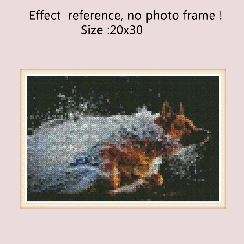 2019 Алмазная картина Полная площадь круглая немецкая овчарка с алмазной вышивкой