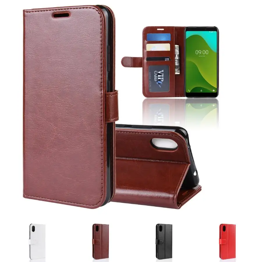 Кожаный чехол для телефона Wiko Jerry 4 Tommy 3 Sunny Plus Harry 2 Lenny 5 View Prime go lite Pro XL Y60 Y80
