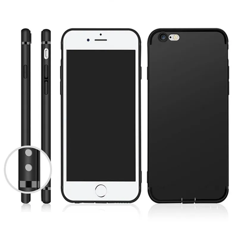 Матовый Силиконовый чехол для iPhone 11 Pro Max XR X XS ультратонкая задняя крышка из ТПУ с