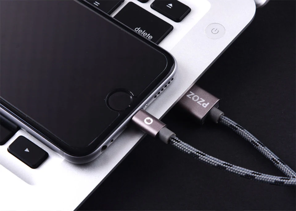 PZOZ Lightning Кабель USB кабель быстрое зарядное устройство MFI кабели для i6 iphone X 8 7 6 6s Plus iphone 5s 5se ipad air мобильный телефон кабель