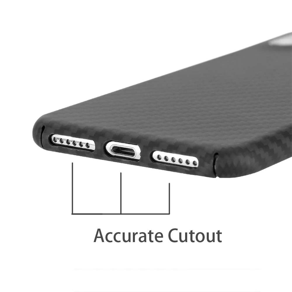 MONOCARBON арамидного волокна чехол для iPhone X, XS, XR, XS Max с 4 стороны защита Тонкий чехол для Apple iPhones с углеродным волокном