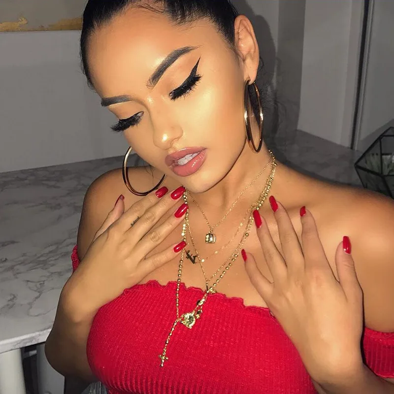 2018 мягкие эластичные короткий рукав с Сексуальная плеча Топ рукавом спинки