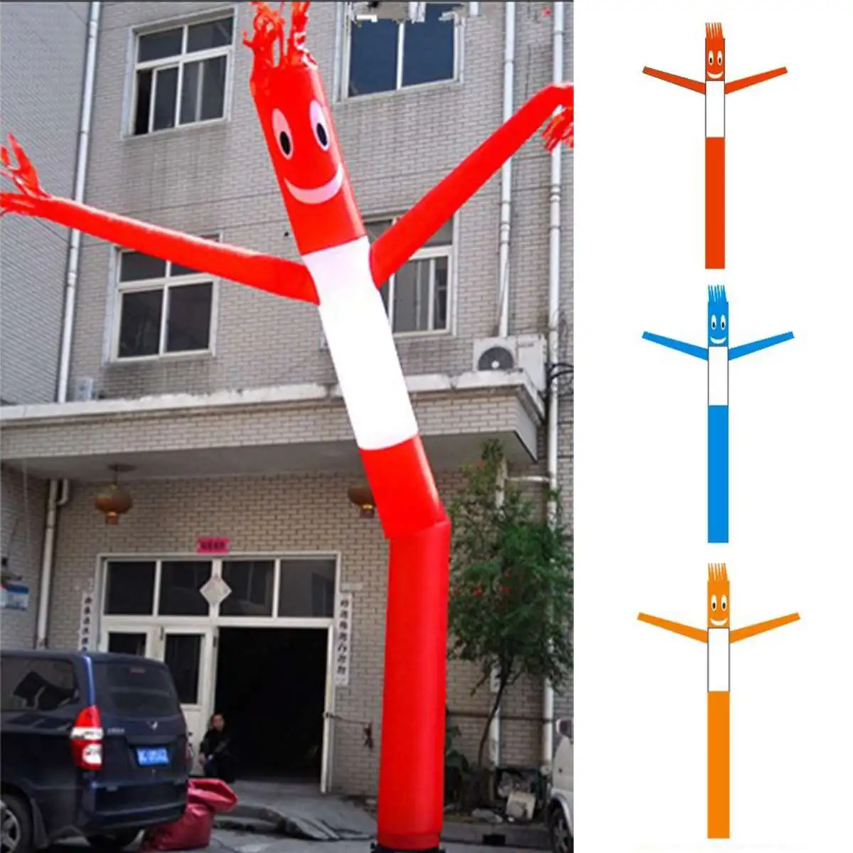 Надувная Рекламная игрушка 3 м/6 м воздушное небо человек танцовщицы трубка