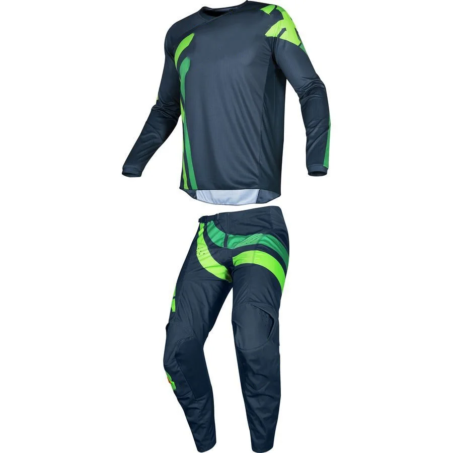 Новинка 2019 мужские синие/белые 180 Cota Dirt Bike Jersey & комплект брюк комбинированное