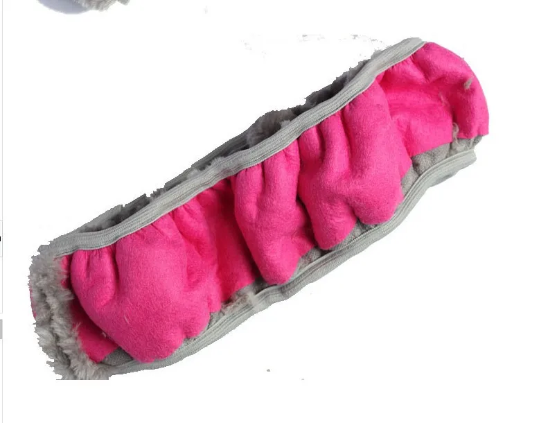 Plush telescopic steering wheel cover car imitation wool Grips / winter plush four colors | Автомобили и мотоциклы