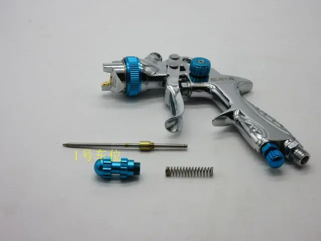 

WHOLESALE Air Sprayer HVLP Car Spray Gun Air Brush Alloy Paint Tool Professional Pneumatic 1.4mm nozlle W/T cup