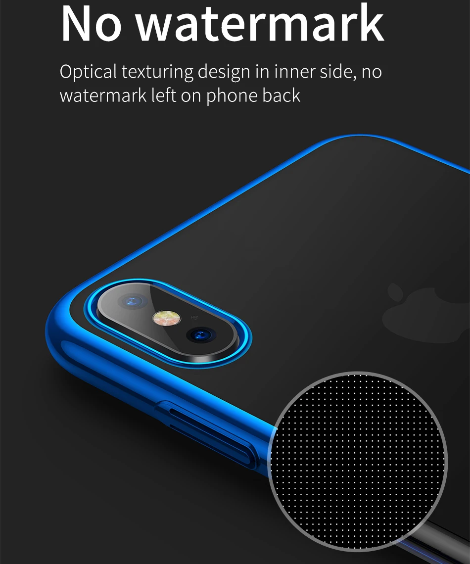 Для iPhone XS Max X XR телефон роскошное покрытие для чехла жесткий пластиковый