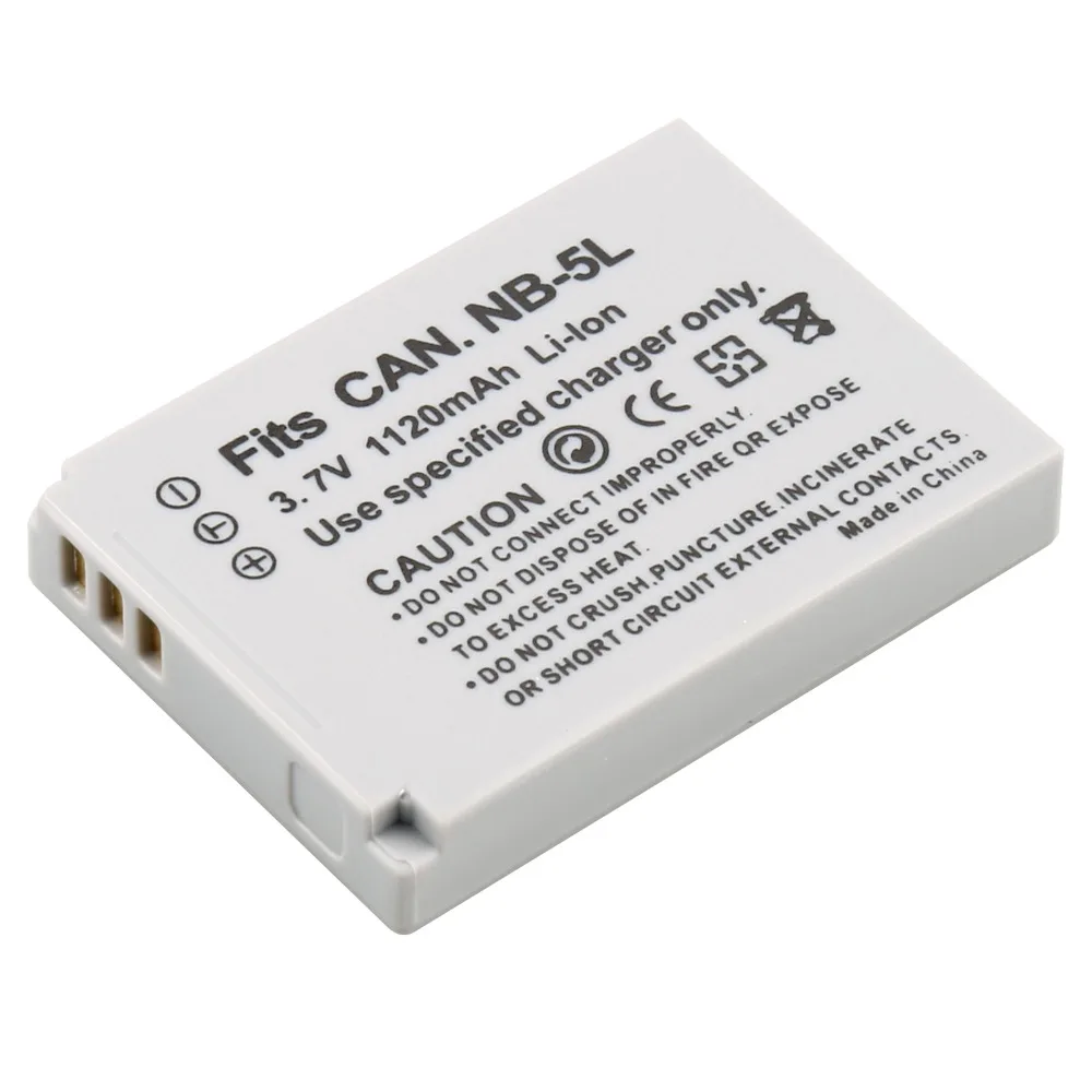 Аккумулятор NB 5L и зарядное устройство USB с ЖК дисплеем для Canon PowerShot SD790IS SD850IS SD870IS