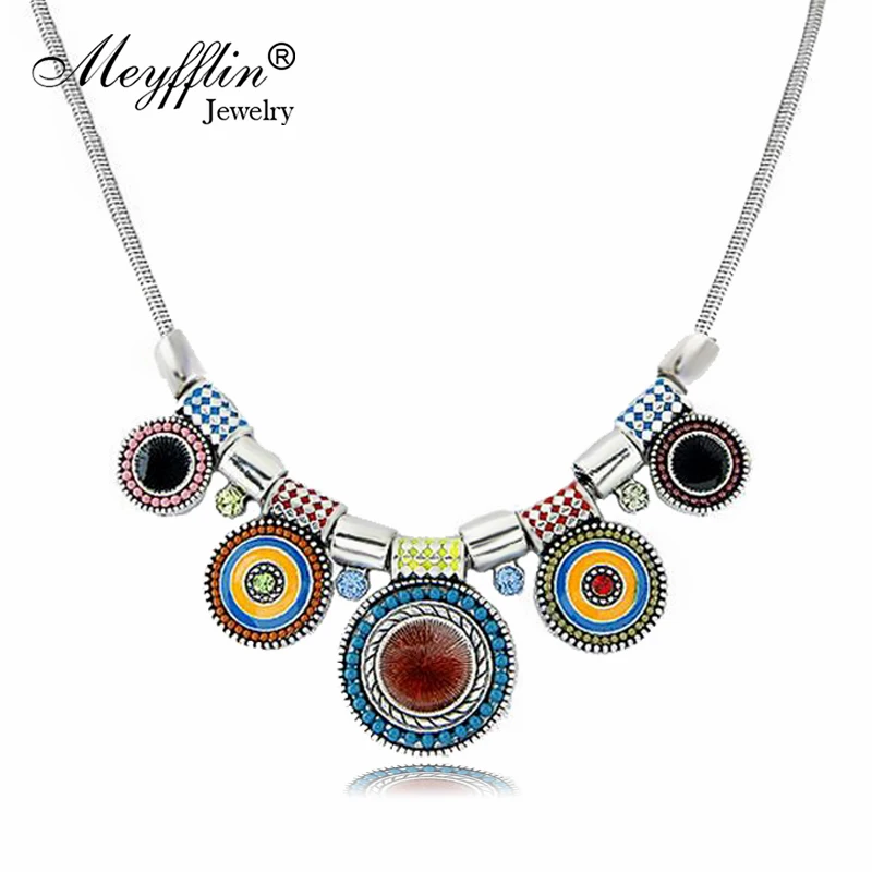 : Meyfflin женское колье чокер модная обувь в богемном стиле с украшением виде