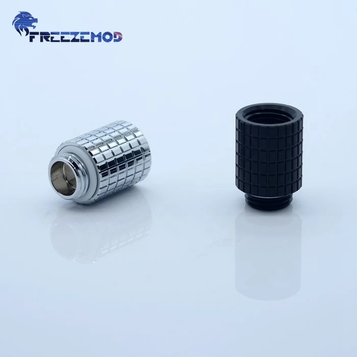 FREEZEMOD медный удлинитель с штекером на гнездо 20 мм резьба G1/4 '' компьютер кулер