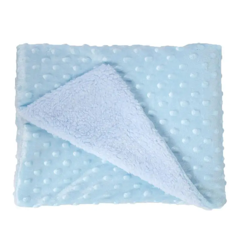 Soft Baby Blankets Warm Fleece Newborn Stroller Sleep Cover Cartoon Beanie Infant Bedding Quilt Swaddling Wrap Kids Bath Towel | Мать и