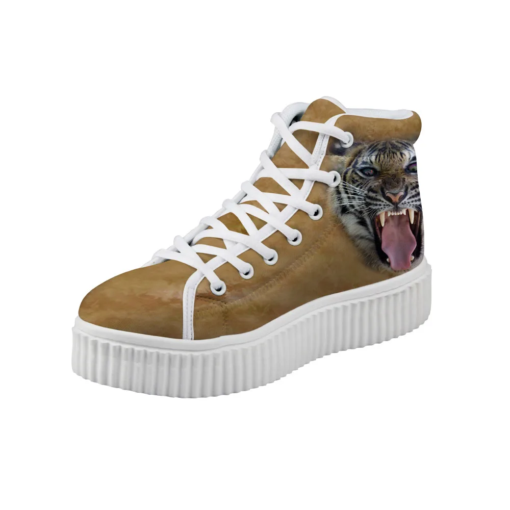 WHEREISART/Женская обувь на платформе сезон весна парусиновые кроссовки с высоким