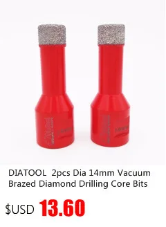 SHDIATOOL 3 шт./компл. 6+ 8+ 10 мм M14 ВАКУУМНОЙ ПАЙКИ Diamond бурения коронки сухой бурения биты отверстие увидел Алмазного Сверла камень