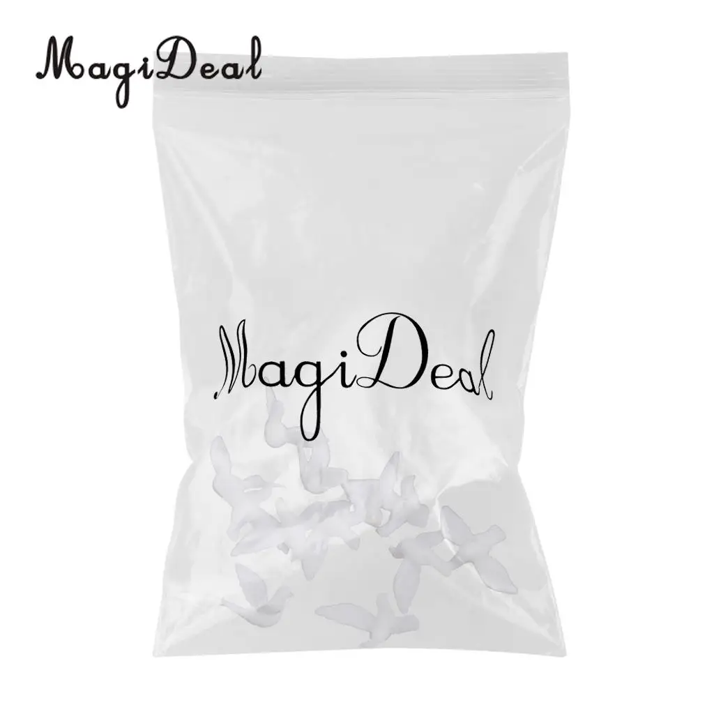 MagiDeal 12 шт. детское крещение для душа стол Конфетти голубь Свадебная вечеринка Декор Стола