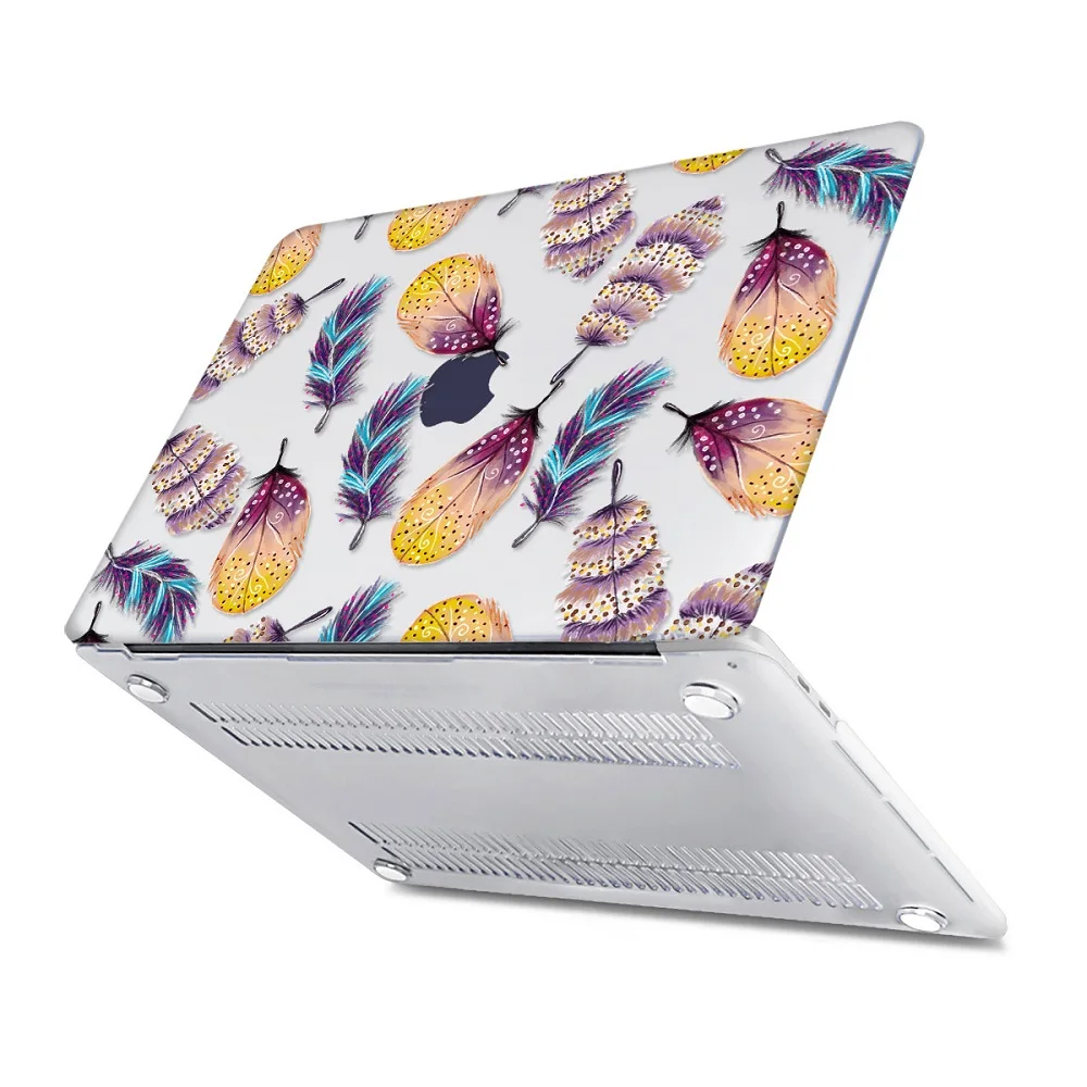 Для нового MacBook Pro 2020 A2338 A2289 для Macbook 13 15 &quot16 Air 11 12 лет 2019 A2337 A1989 с цветочным пером