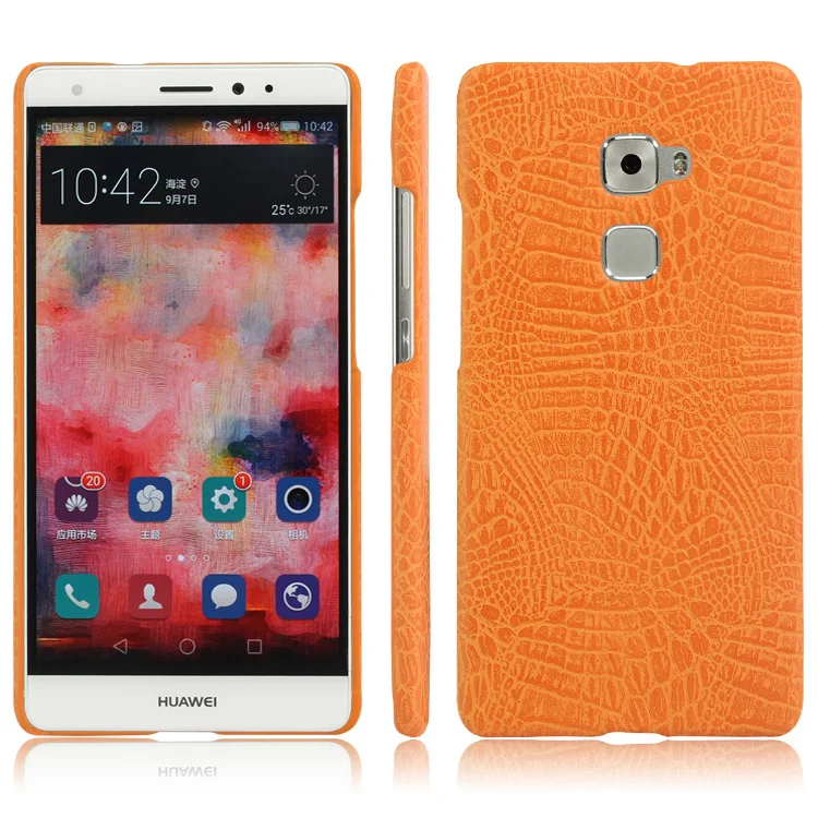 Luxury Crocodile Pattern PU leather Case For Huawei Mate S 5.5 Inch Phone Accessories Back Cover |
