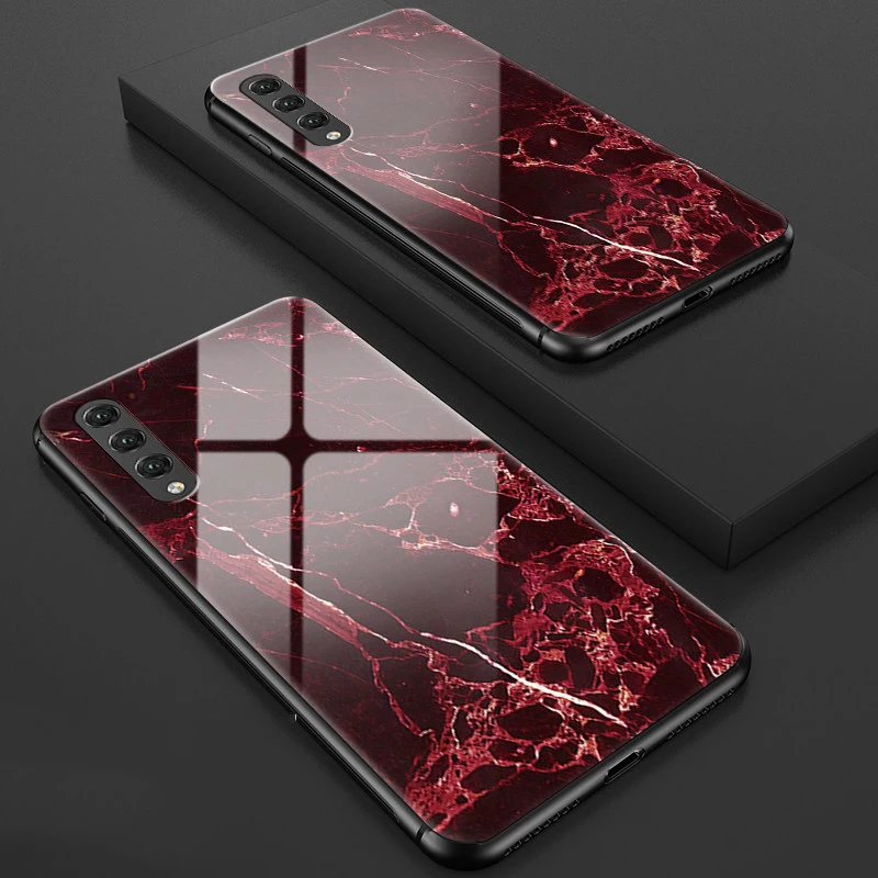 Для Xiaomi Redmi Note 4 4X5 6 7 Pro 5 Plus 6A красочные Стекло крышка чехол для телефона для Xiaomi Mi 8 Lite 9 SE A1 A2 Lite 5X 6X Coque