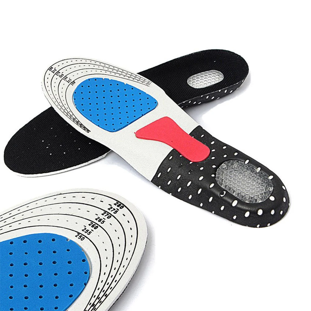 Стельки для спортивной обуви с гелевыми стельками увеличивающие рост не