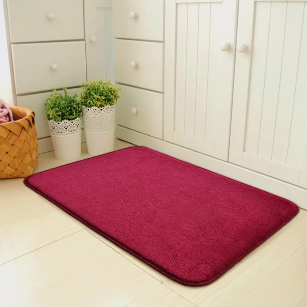 Нескользящие дверные коврики 60x100 см комнатный коврик коралловый флис