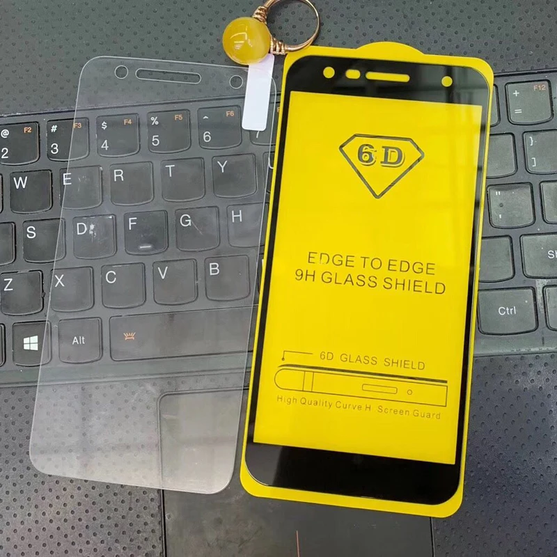 6D полное клеевое закаленное стекло с полным покрытием для LG X Power 3 защитная пленка