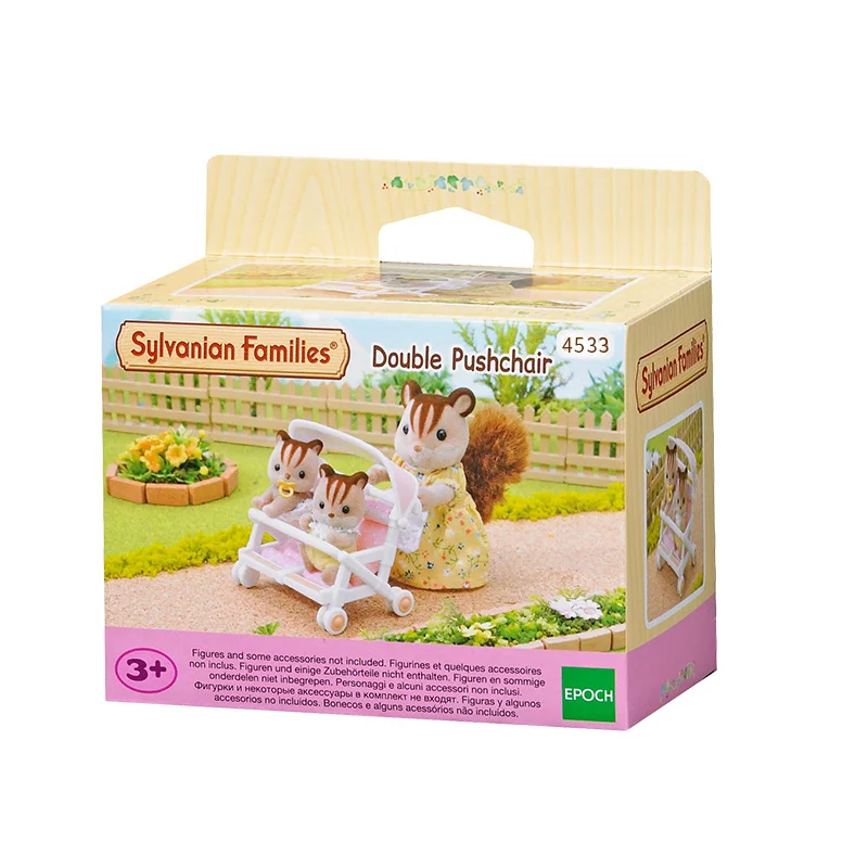 Sylvanian Family Dollhouse двойной стул Scence аксессуары подарок игрушка для девочки без