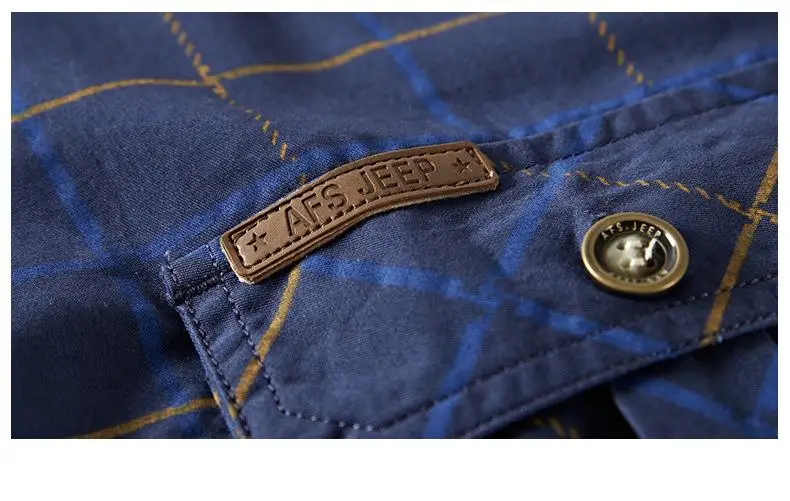 Свободные мужские рубашки размера 5XL, лето, AFS Jeep, брендовая одежда, Camiseta Masculina, Клетчатая Мужская рубашка из хлопка с коротким рукавом