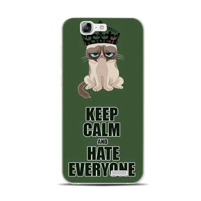 H431 Симпатичные Миньоны Keep Calm Прозрачный Жесткий Тонкий облегающий чехол КРЫШКА