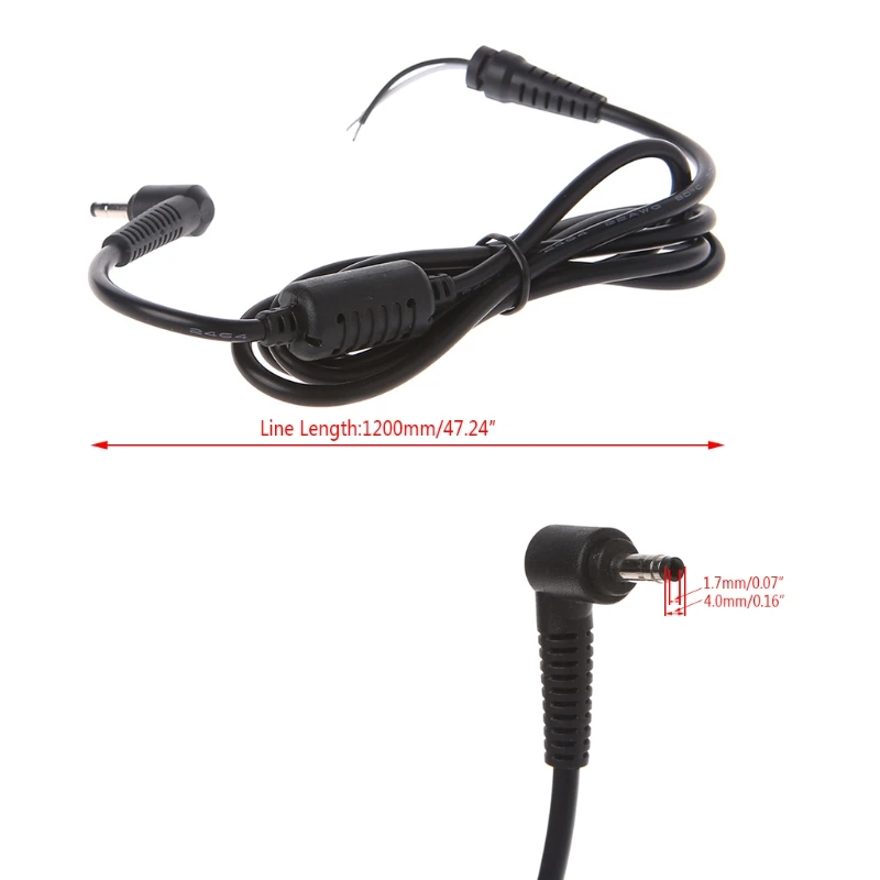 4 0*1 7 мм разъем DC адаптер питания кабель для HP 19 5 V 2.05A Mini 110 210 200 | Компьютеры и офис