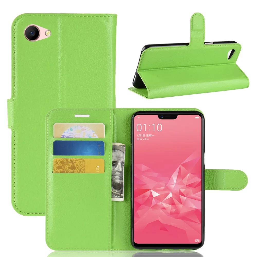 Роскошный кожаный флип чехол baisxst для OPPO A3 книжка с подставкой бумажник телефона