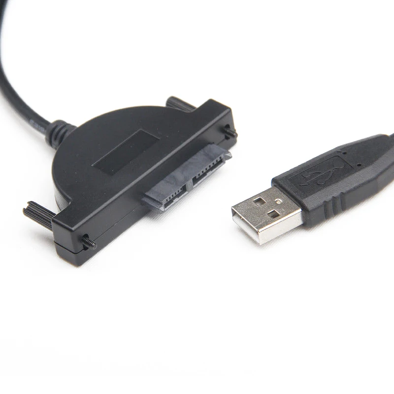 USB 2 0 до 7 + 6 13Pin ноутбук SATA CD/DVD/Blu Ray оптический привод адаптер кабель|Сетевые