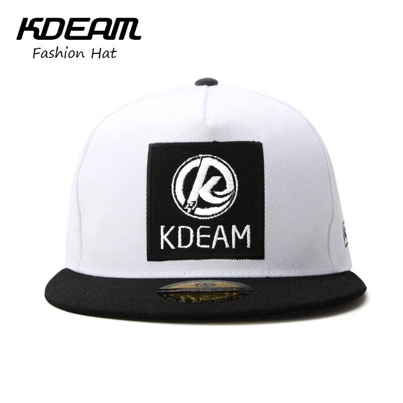 KDEAM Brand 2017 New Summer Caps 3D Embroidery desgin fashion men Flat Baseball Cap women Beach hat caps 3 colors Good quality | Аксессуары