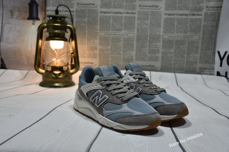 Оригинальные кроссовки New Balance серии X90 в стиле ретро, кроссовки для отдыха, 8 цветов