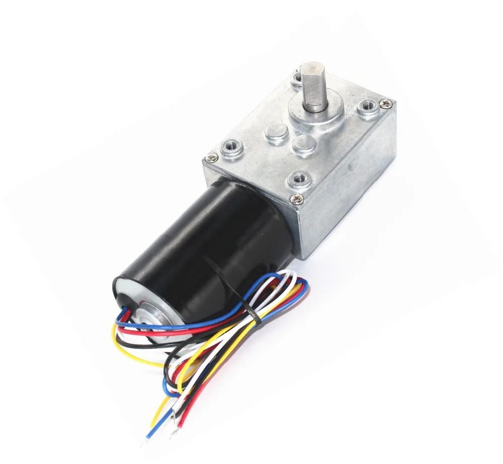 12V/24V DC бесщеточный червячной передачи двигатель бесщеточным Мотором