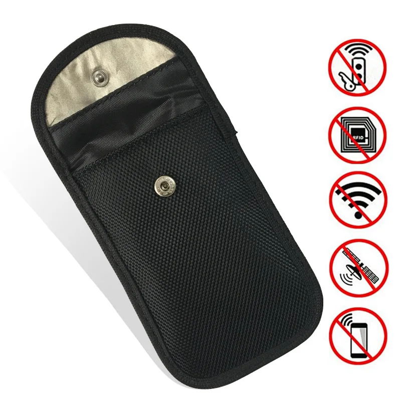 

Чехол-Кошелек для ключей с защитой от кражи автомобиля и RFID-защитой