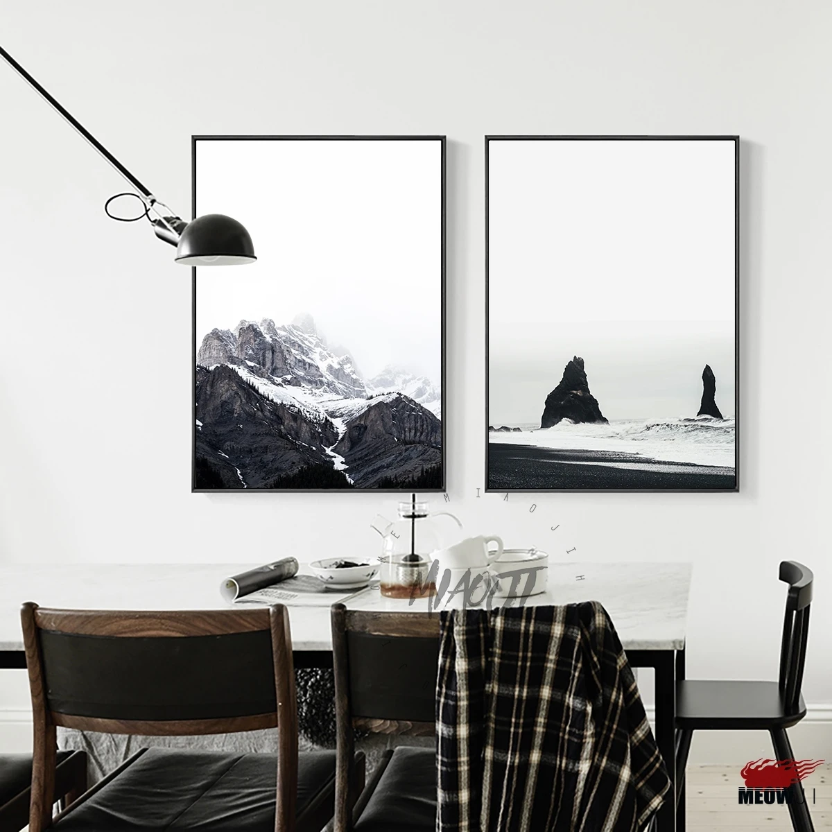 Постеры настенные художественные напечатанные картины на холсте для гостиной