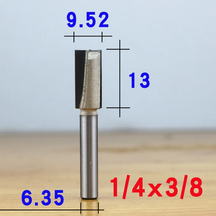1-4 x 3-8 1/" 1/2" хвостовик ПОВЕРХНОСТИ строгания древесины Фрезерные фрезы плоское дно очистки древесины резки Pro класс деревообрабатывающий резной нож - Длина режущей кромки: 1-4 x 3-8