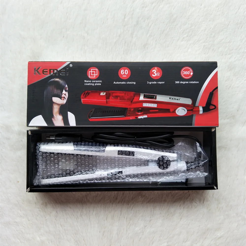 Новый дизайн 2017 паровой ионный быстрый выпрямитель для волос плоский утюжок с