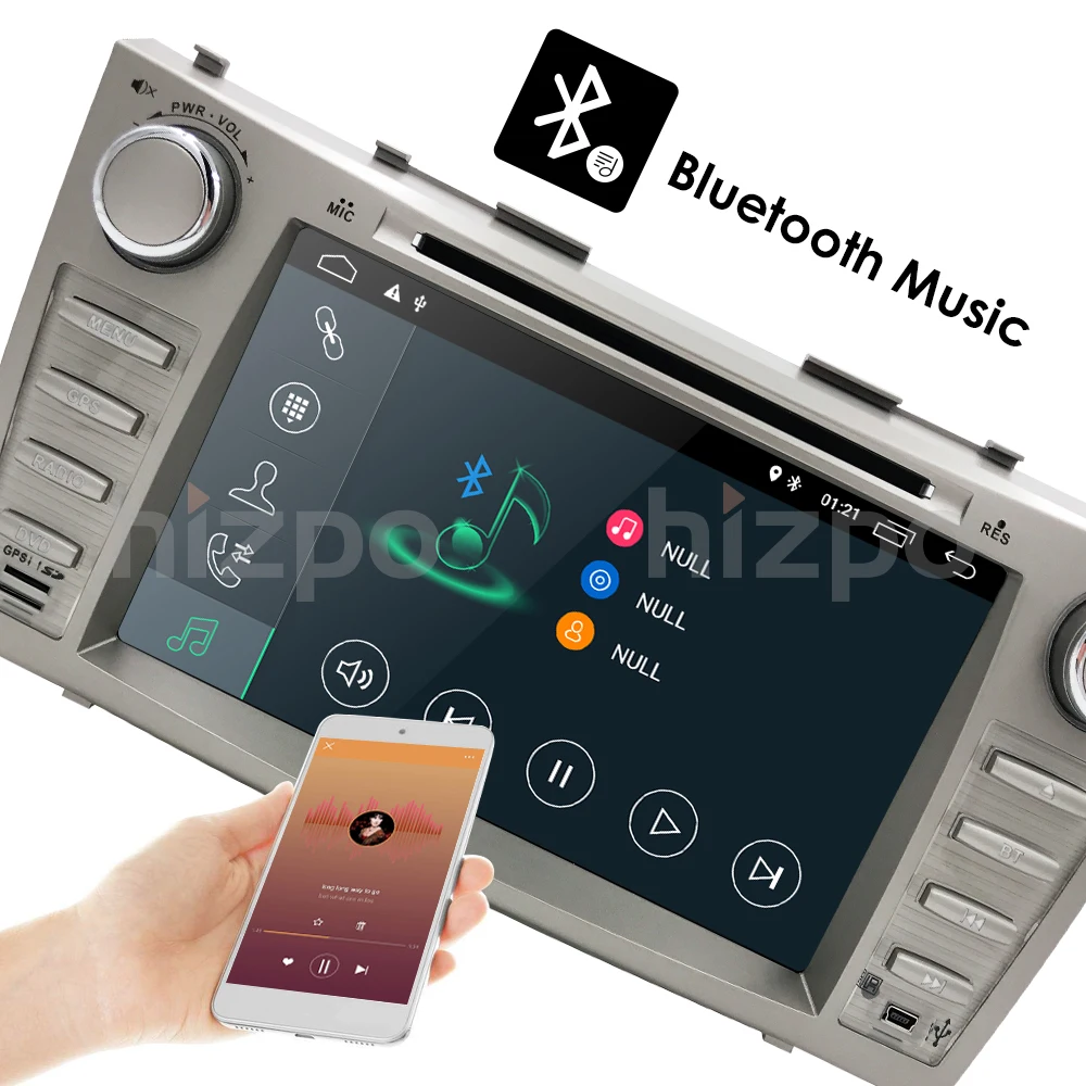 Android 9,0 ips автомобильный DVD для TOYOTA CAMRY V40 AURION Master DSP v40 2007-11 авто радио с google play
