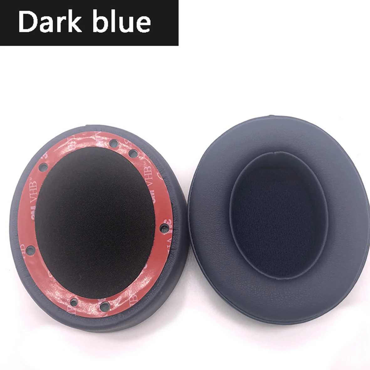 Dark blue Сменные амбушюры, подушки, амбушюры для студии 2,0 Studio 3 B0500 B0501, беспроводная гарнитура, проводные наушники, аксессуары для ремонта - Цвет: Dark blue