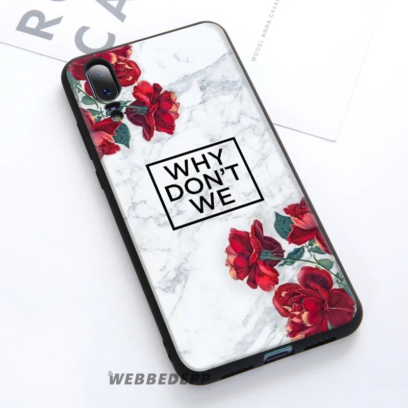 WEBBEDEPP Why Dont We Bands мягкий чехол для Huawei P30 P20 Pro P10 P9 Lite 2017 P Smart 2019 &amp Nova 3 3i Y9 |