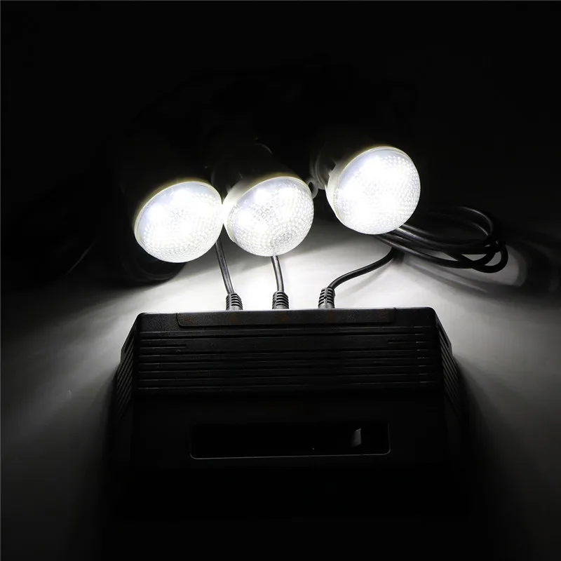 Портативная Домашняя уличная Солнечная Панель Светодиодная лампа USB зарядное