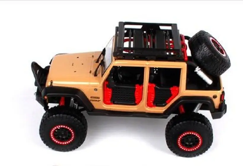 MAISTO 1:24 внедорожник короли 2015 JEEP WRANGLER неограниченная литая модель