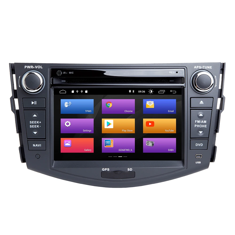 2 din Android 9 0 Автомобильный DVD плеер для Toyota RAV4 Rav 4 2006 2007 2008 2009 2010 2011 2012 Авторадио GPS