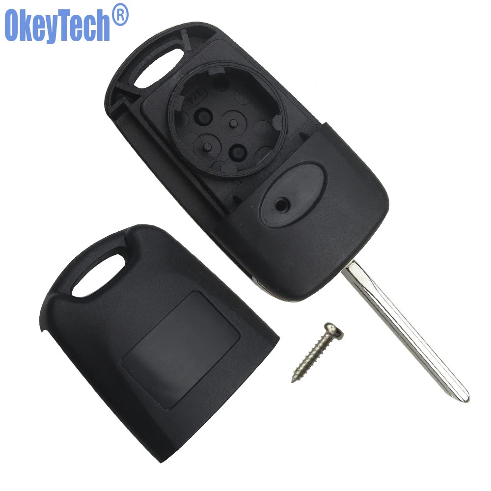 OkeyTech для Kia K2 K5 Rio 3 Sportage Ceed аксессуары ключей с откидной крышкой Hyundai Santa Fe I25 I30 IX35