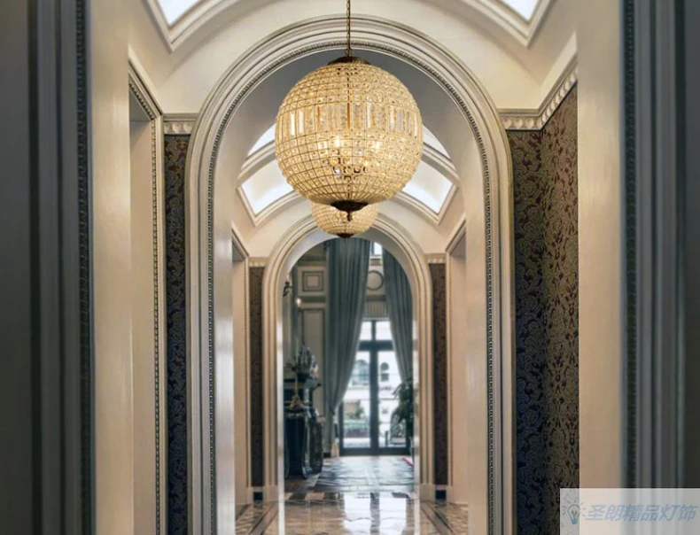 Винтажный светодиодный хрустальный люстра светильник ing для гостиной chandelers deco лампа для салона люстры скандинавский светильник