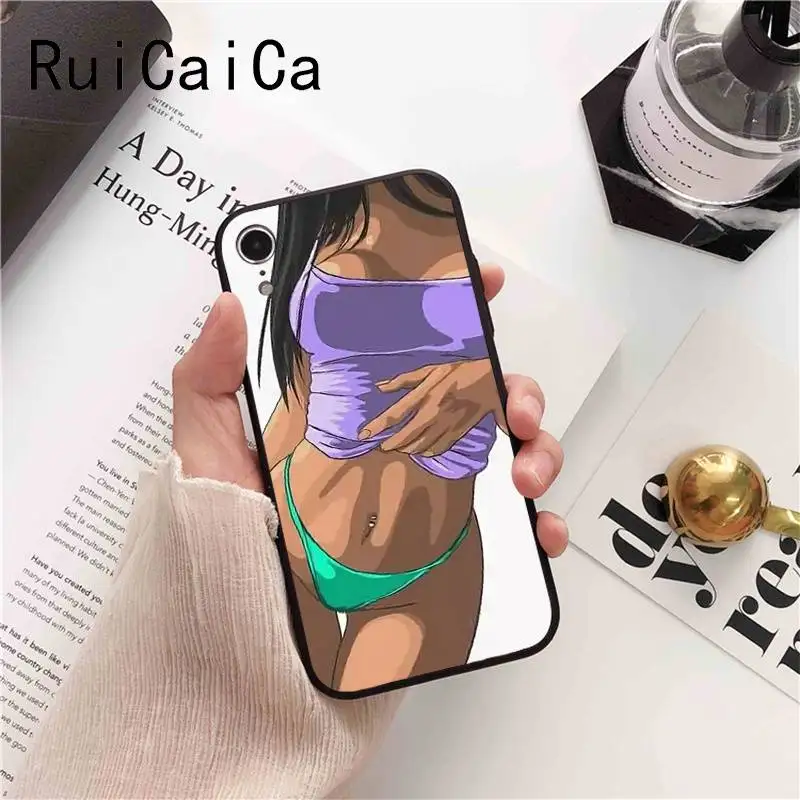 Ruicaica сексуальный Летний чехол для телефона Twerk It Swag oil на заказ iPhone 6S 6plus 7 7plus 8 8Plus X